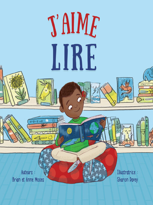 Cover image for J'aime lire (I Like to Read)